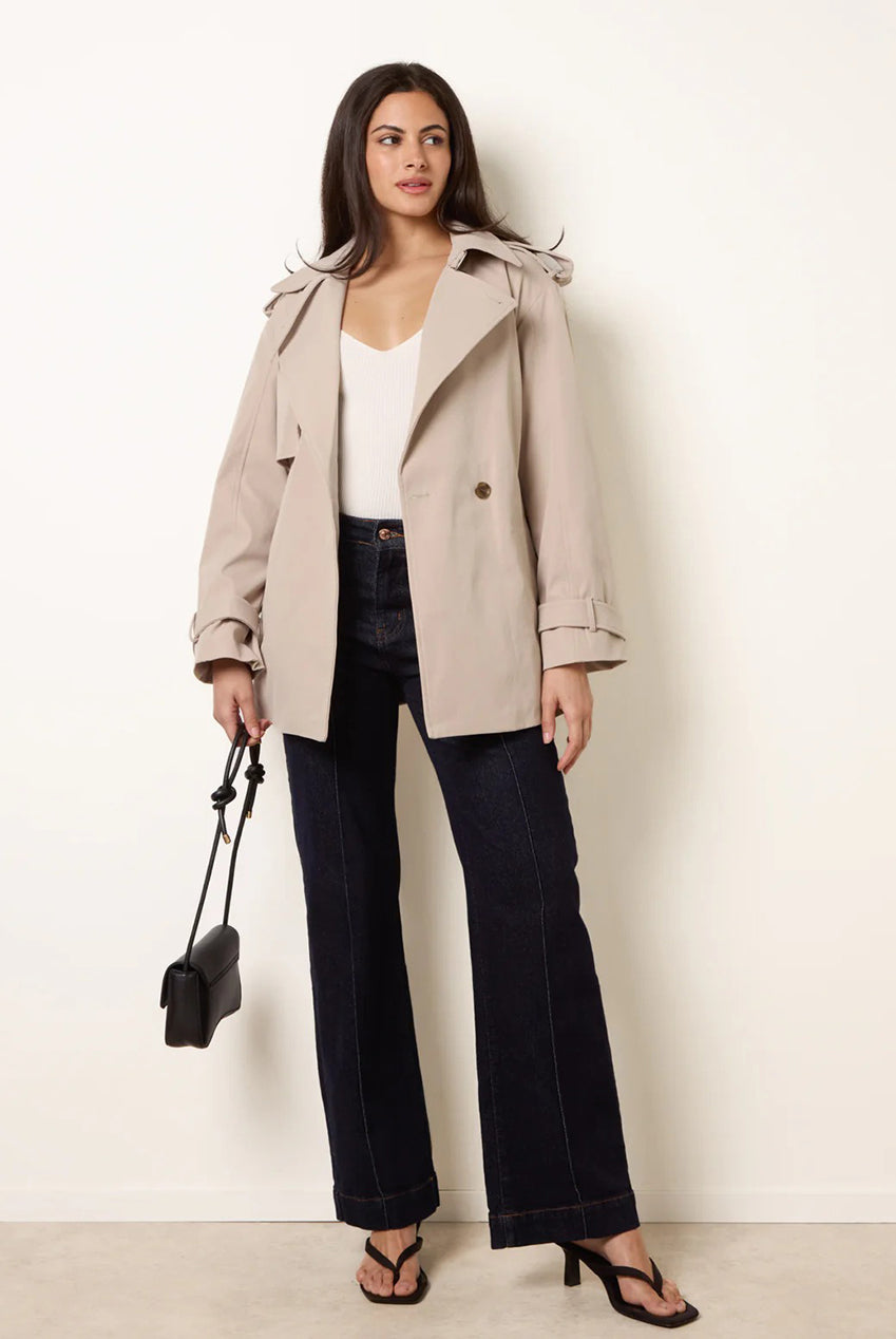 Short Trench Coat SS26042B001