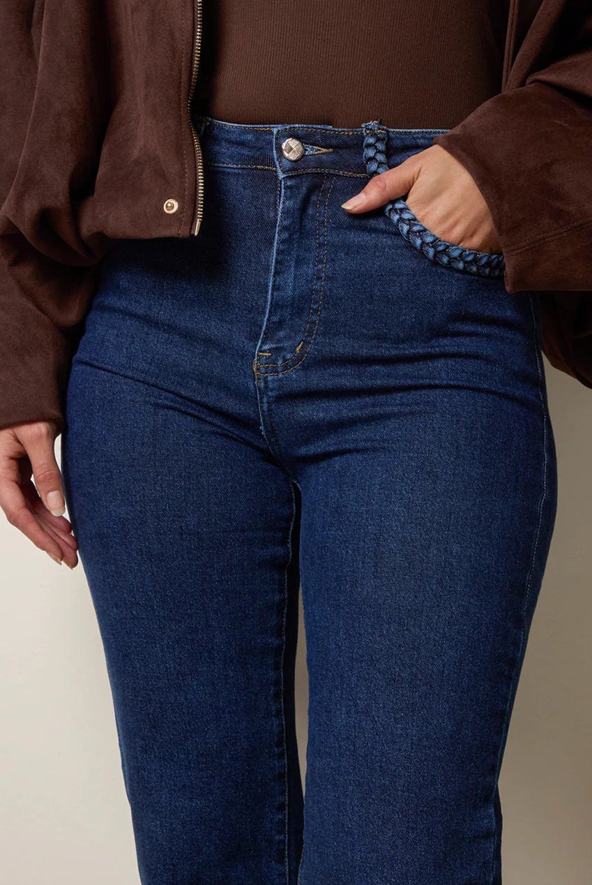 Pocket Rope Stretch Jeans SS26106B002