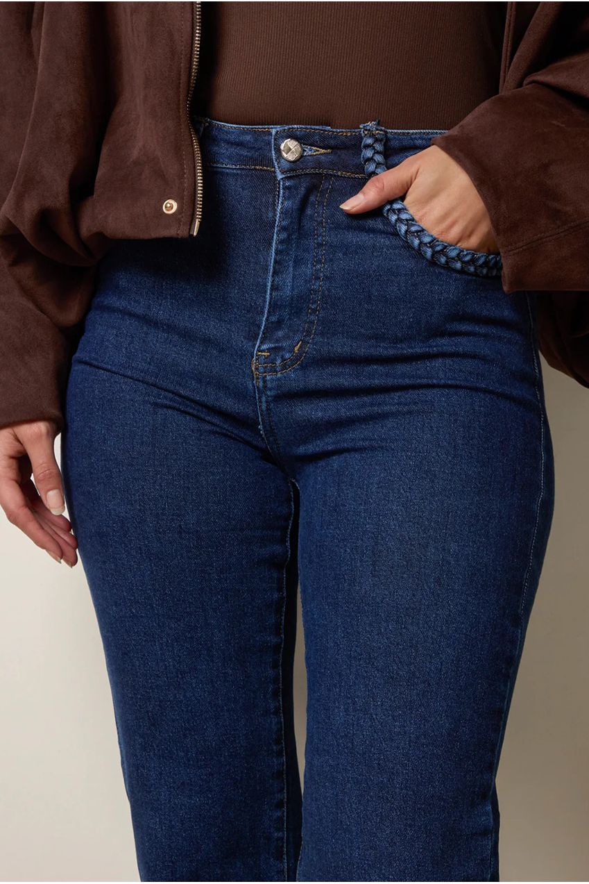 Pocket Rope Stretch Jeans SS26106B002