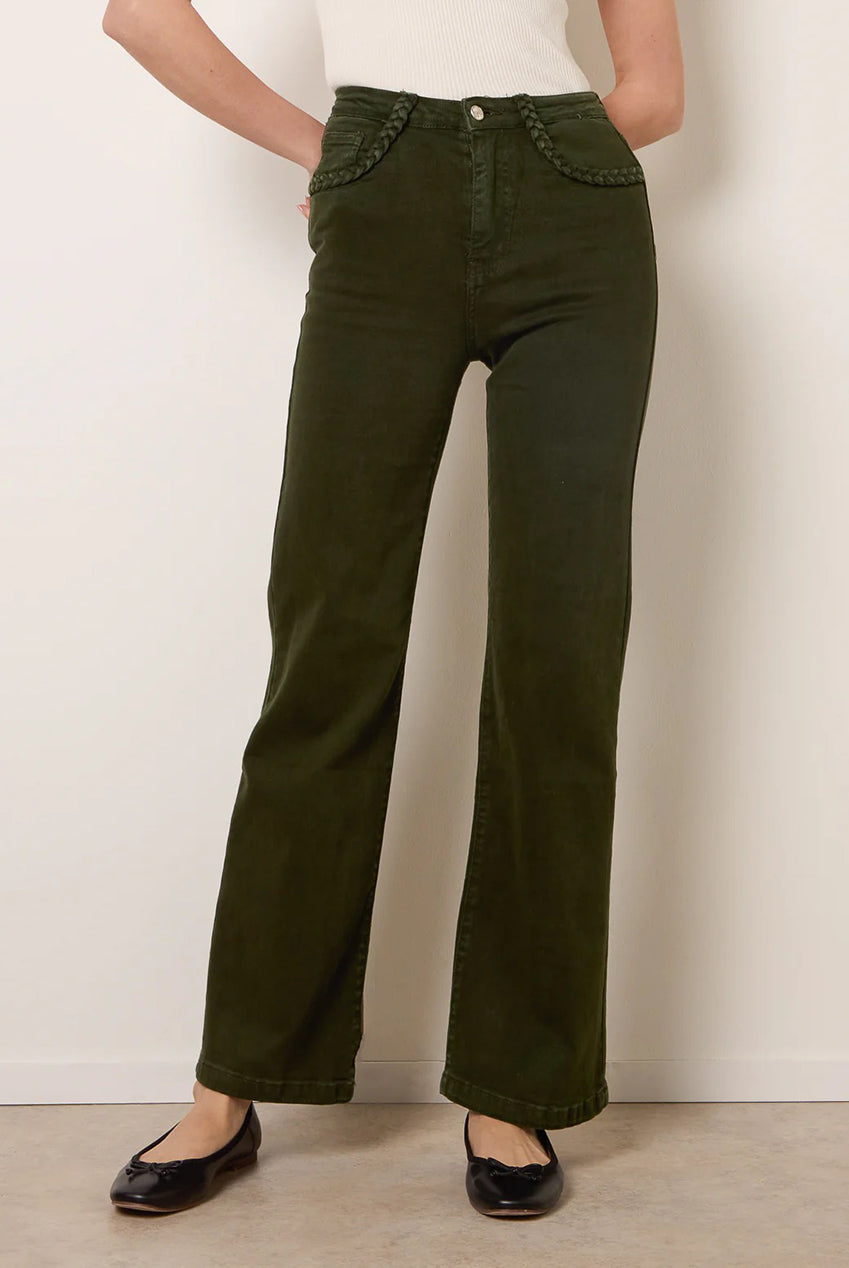 Pocket Rope Stretch Jeans SS26106B023