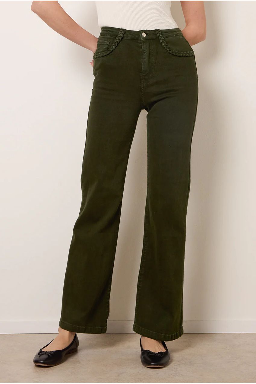 Pocket Rope Stretch Jeans SS26106B023