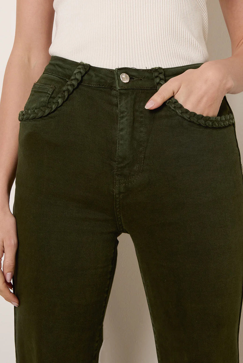 Pocket Rope Stretch Jeans SS26106B023