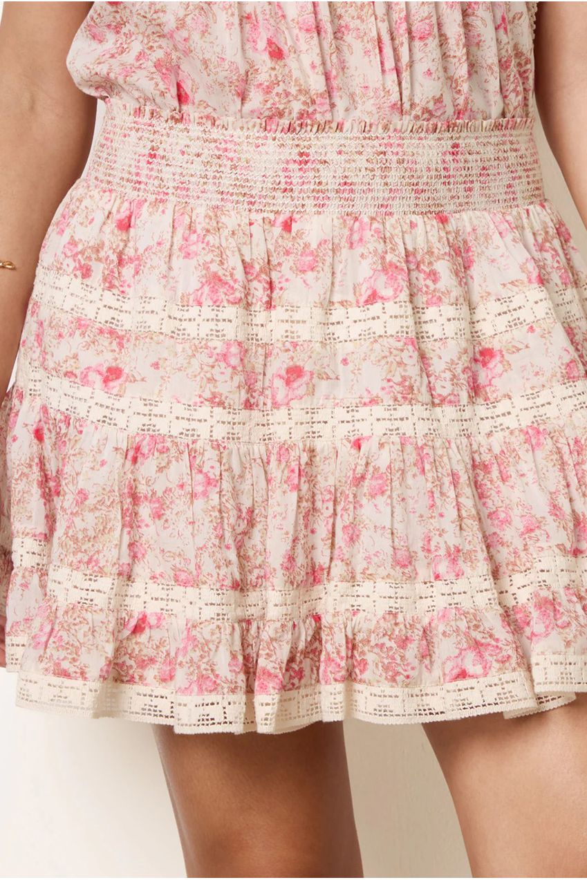 Mini Floral Skirt SS26125B020