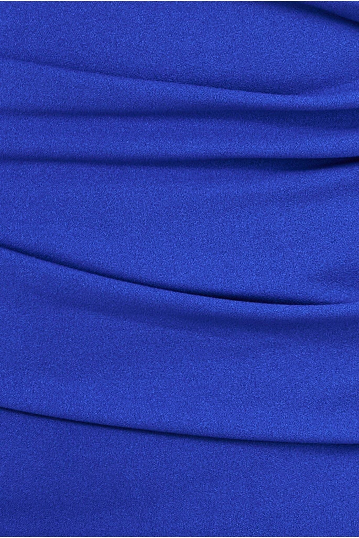 Bardot Pleated Midi Dress - Royal Blue DR1092AP