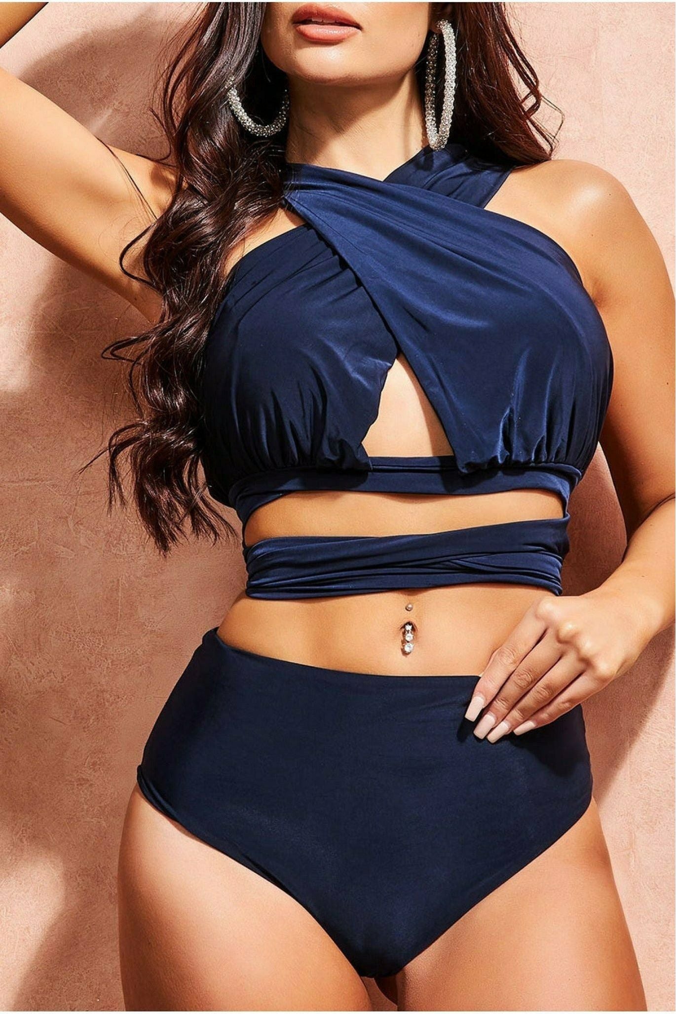Multiway Bikini - Navy SW129