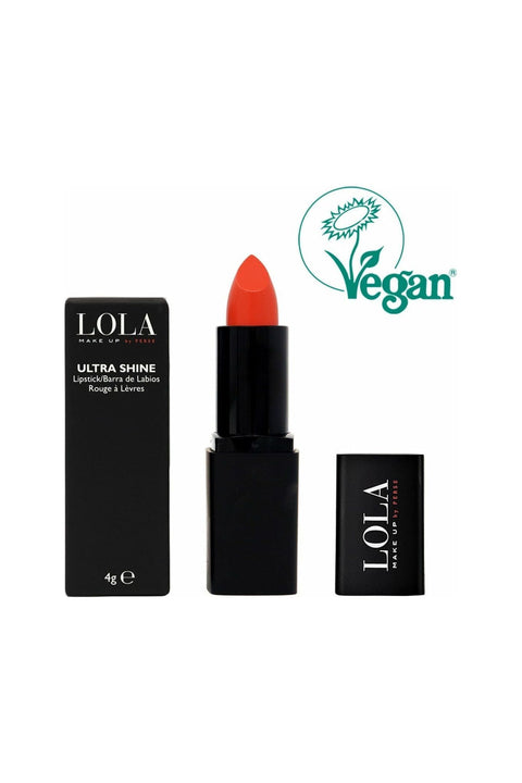 Ultra Shine Lipstick - Sunset Red by Lola Make up