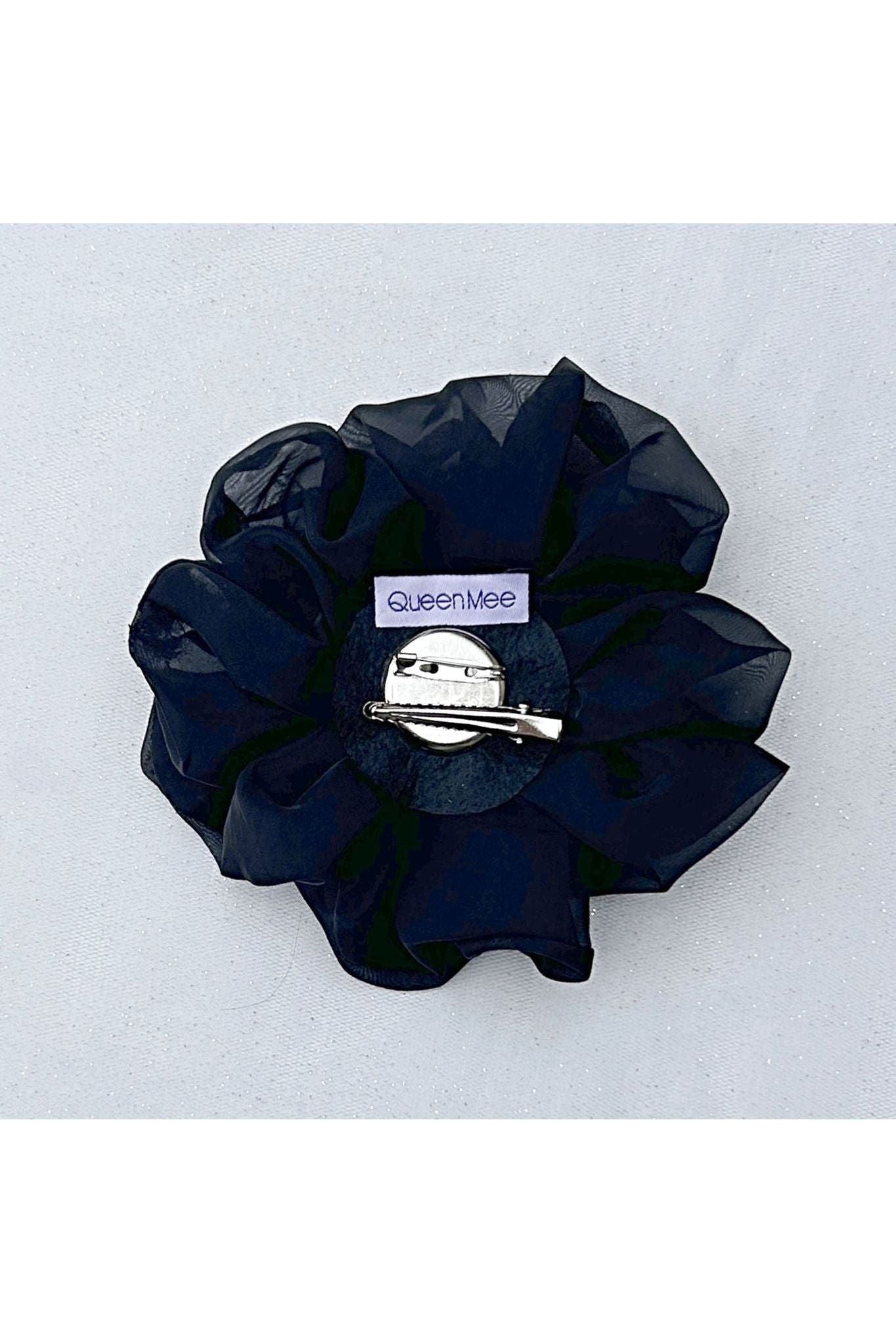 Black Corsage Rose Hair Clip Flower Hair Clip Flower Pin 5060801177894
