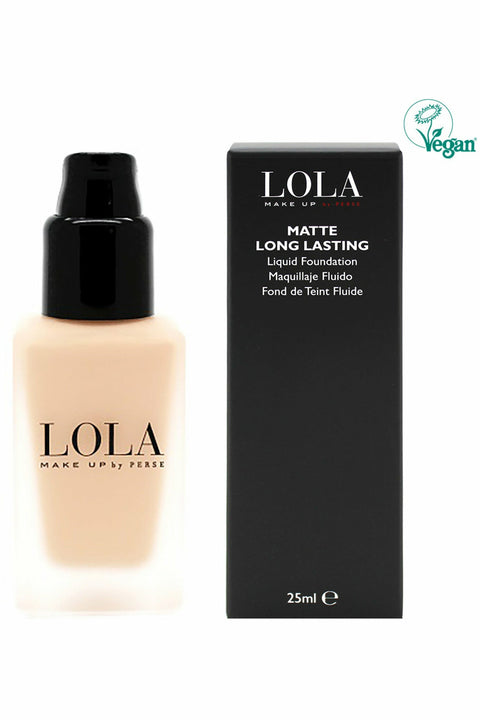 Flawless Matte Long Lasting Liquid Foundation by Lola Make up