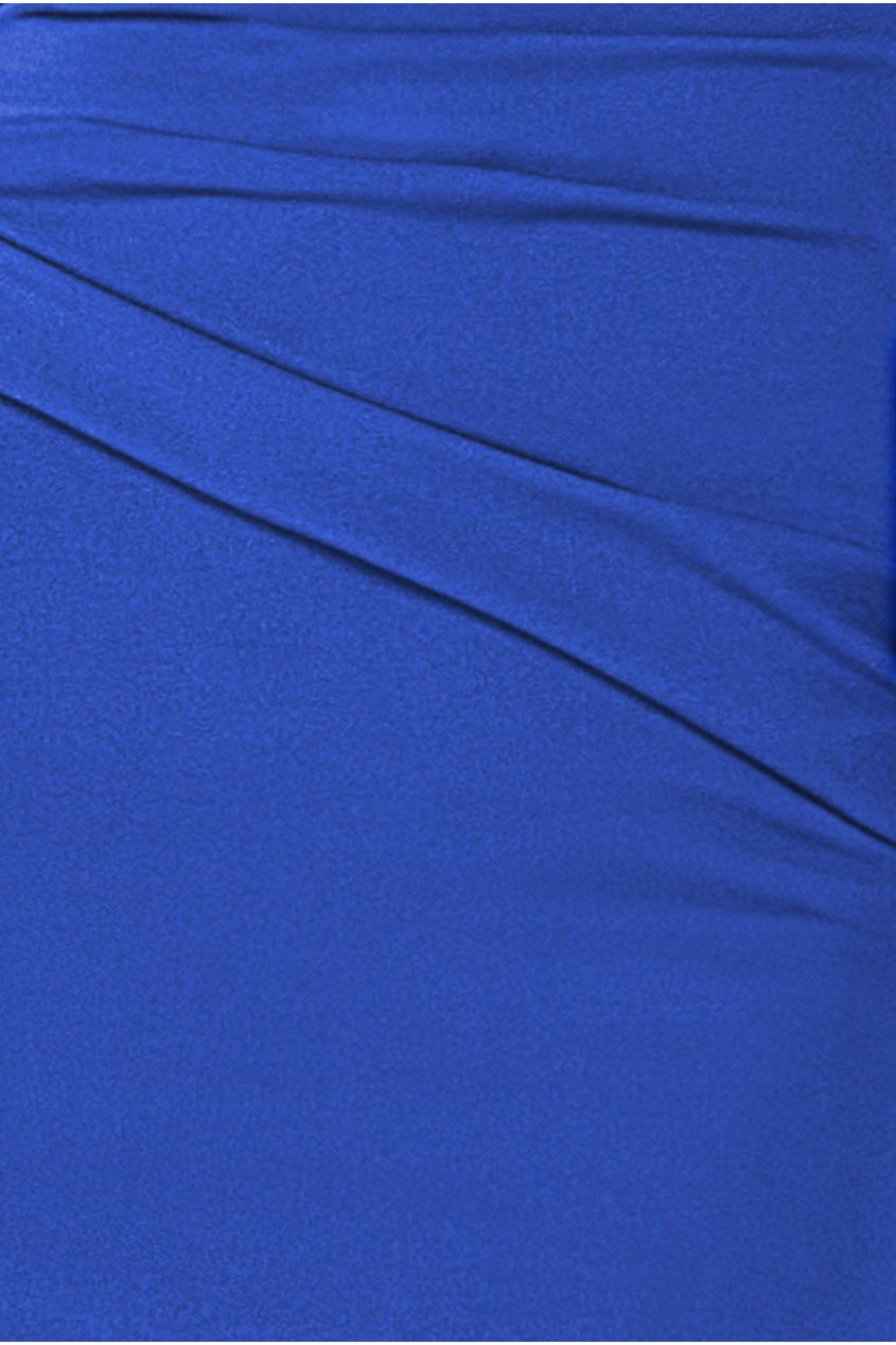 Bardot Pleated Midi Dress - Royal Blue DR4135