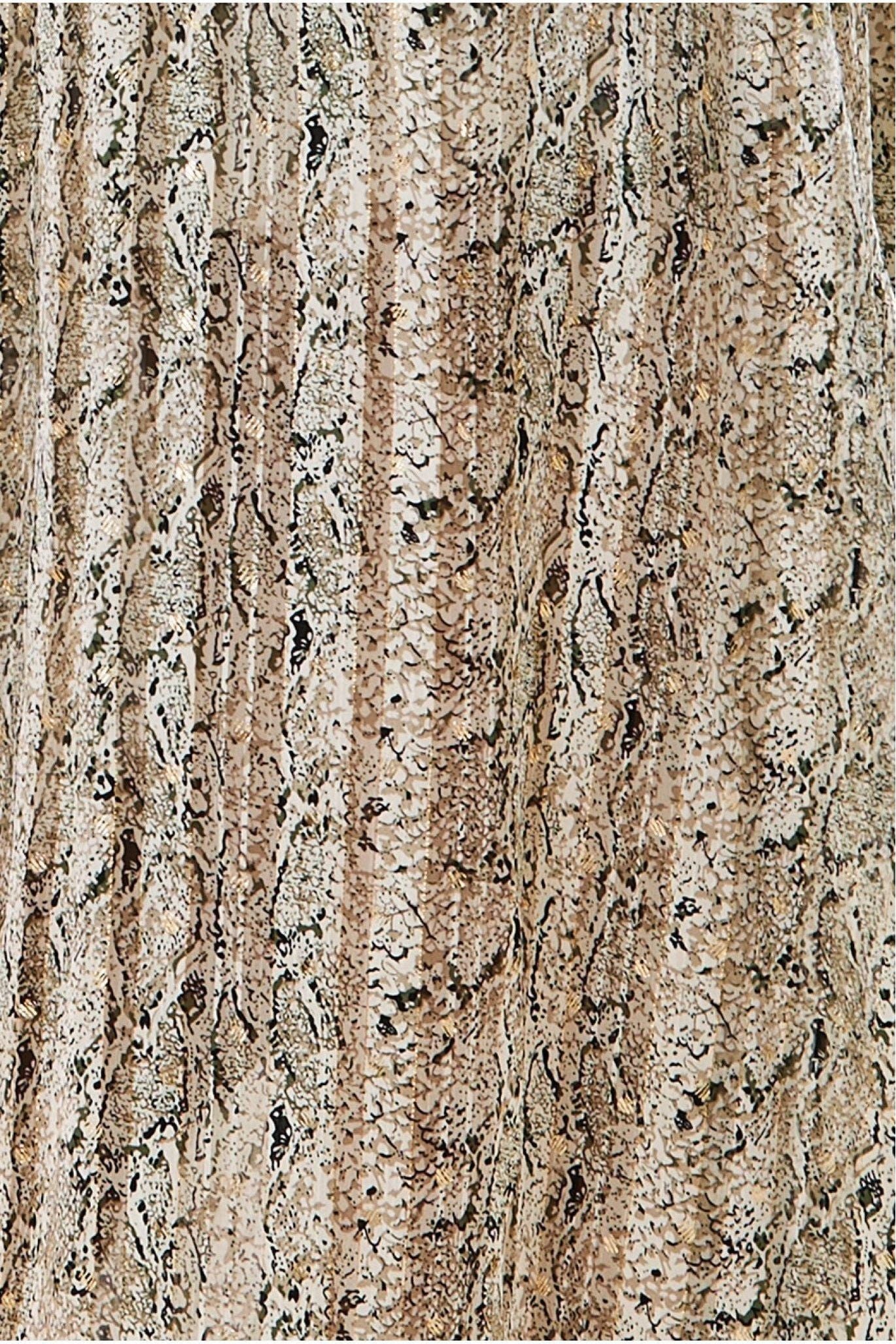 Maternity Chiffon Printed Maxi Snake Print DR3880MAT