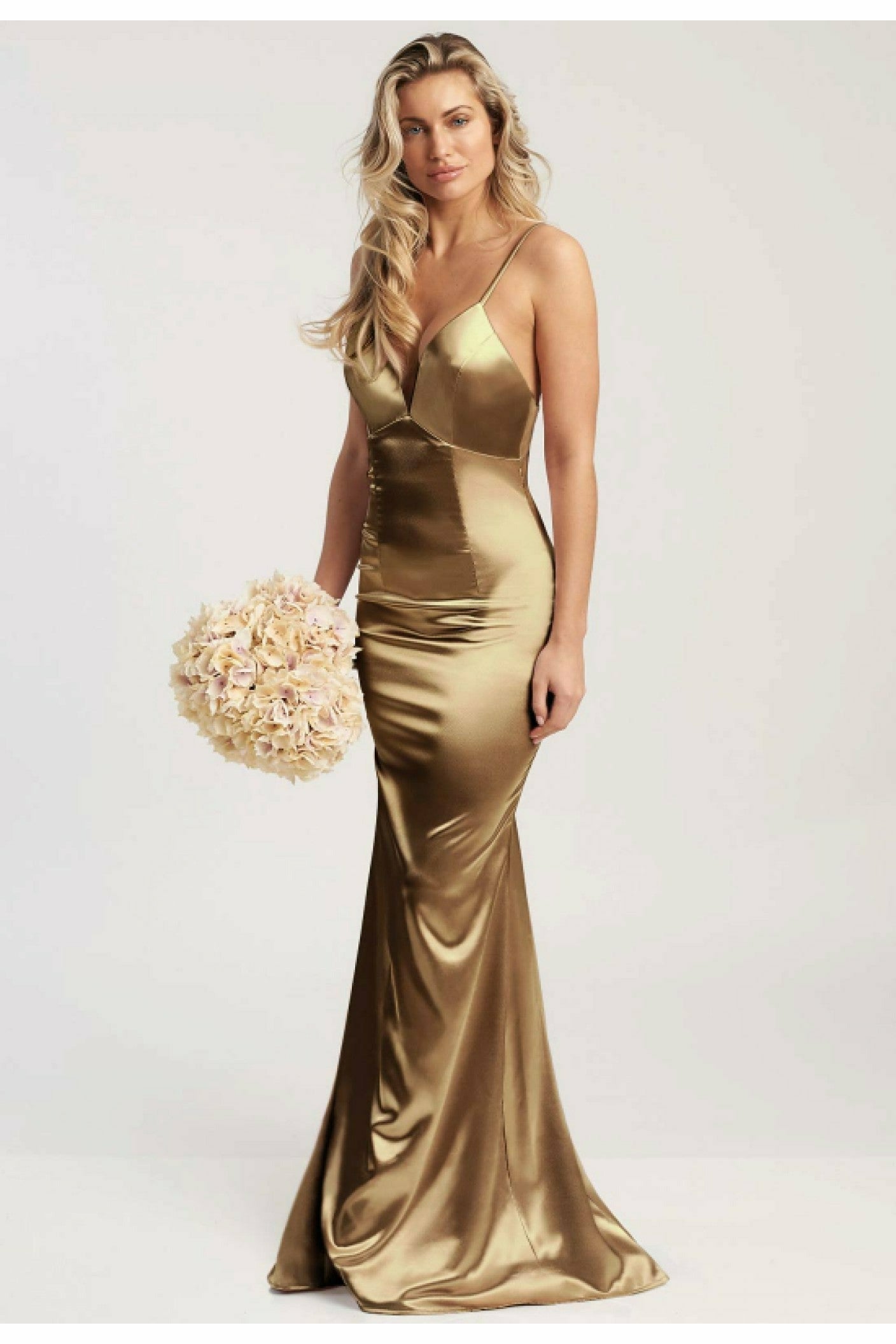 Caprice Evening Maxi Dress CAPRICE GOLD