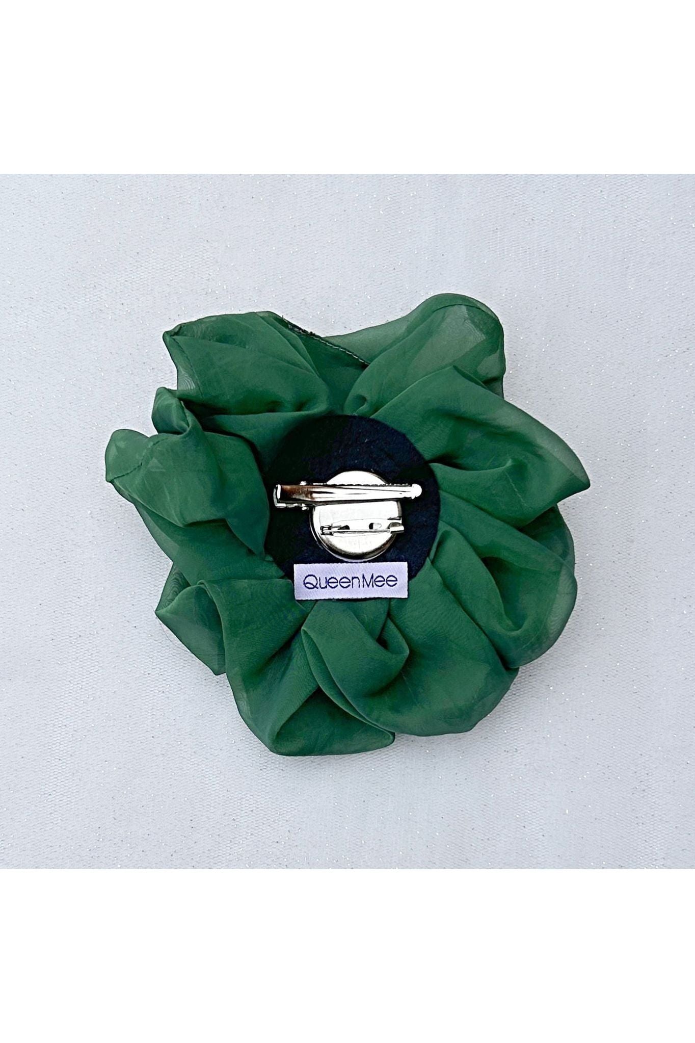 Green Corsage Rose Hair Clip Flower Hair Clip Flower Pin 5060801177900