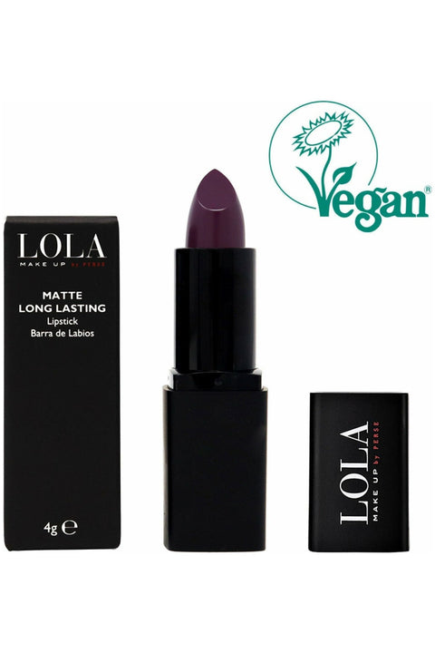 Matte Long Lasting Lipstick - Purple Rock by Lola Make up