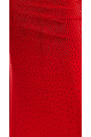 Red Sequin Maxi Dress With Open Back Detail D9-LIQ23AW001