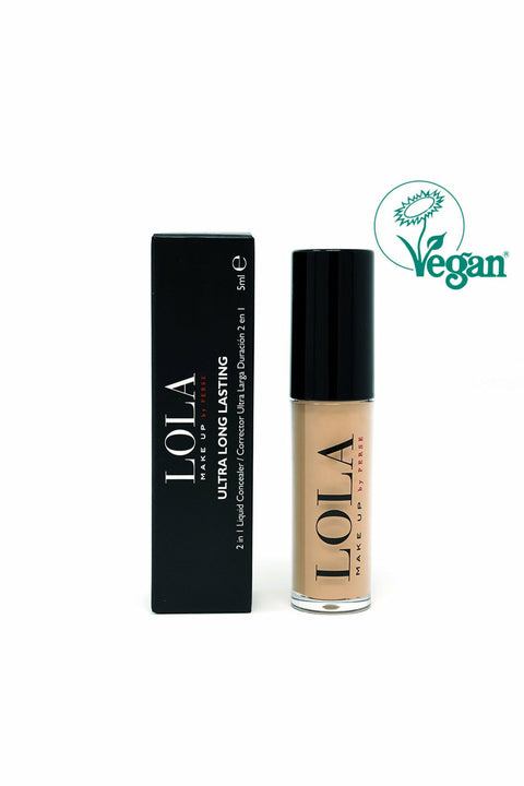 Flawless Satin Ultra Long Last 2 In 1 Concealer by Lola Make up