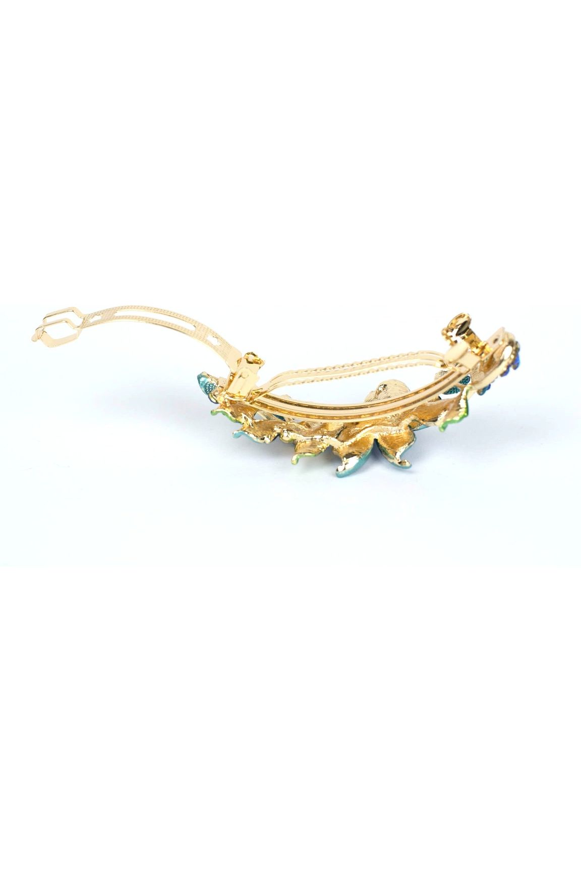 Blue Crystal Hair Clip 5060801170253