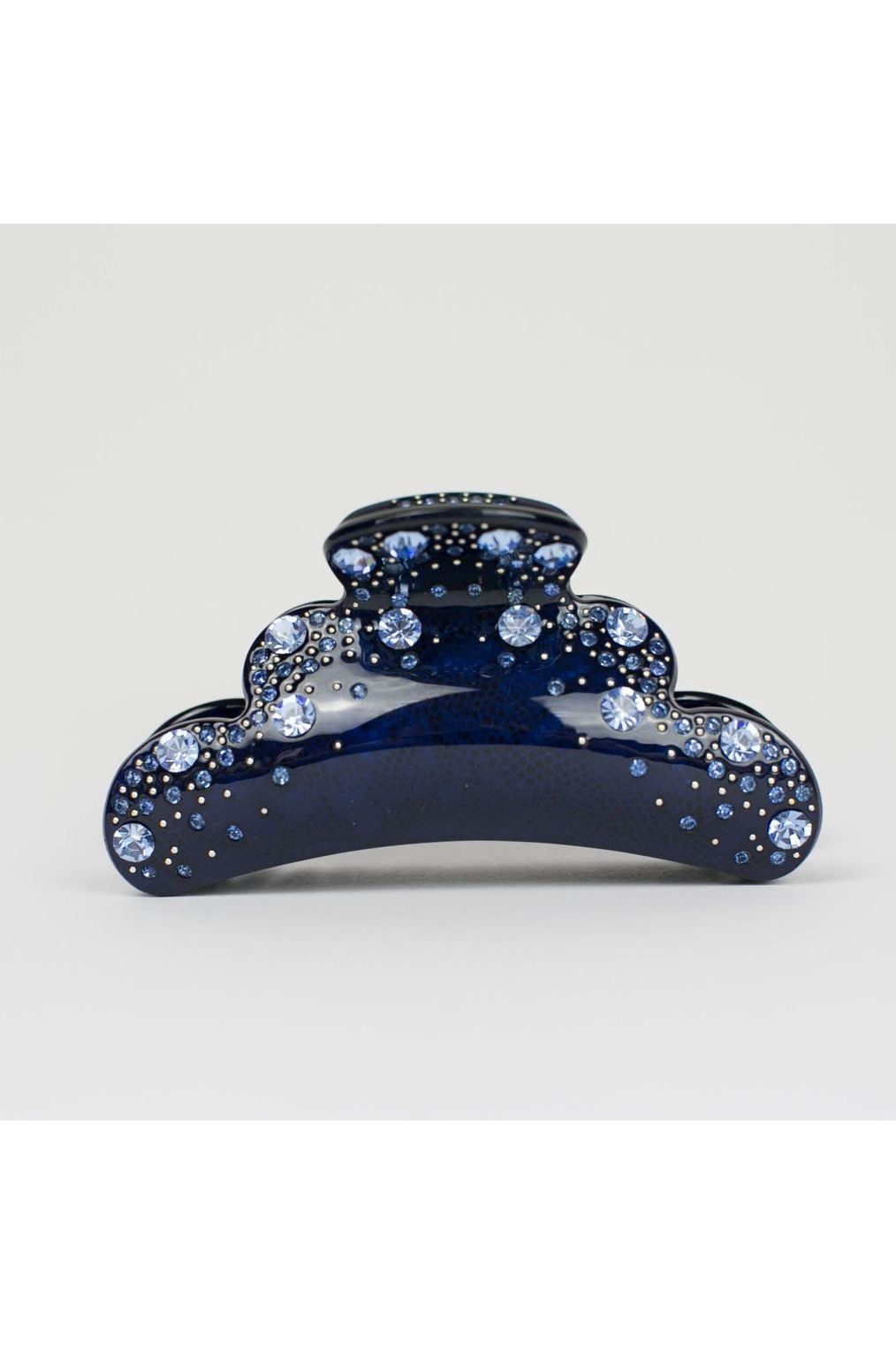 Claw Clip With Crystal In Blue 5060801172752