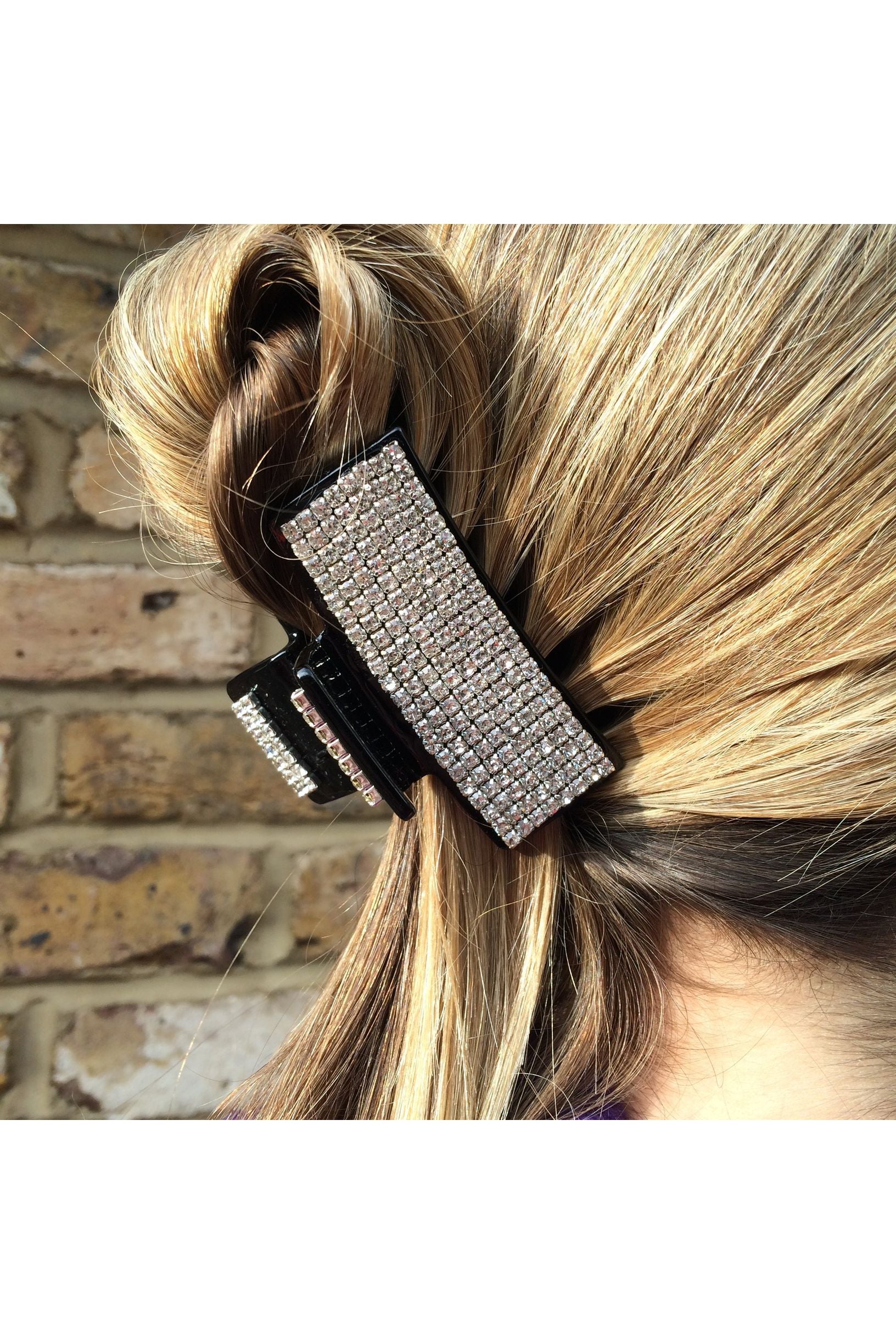 Diamante Hair Clip Claw Medium 5060801172929