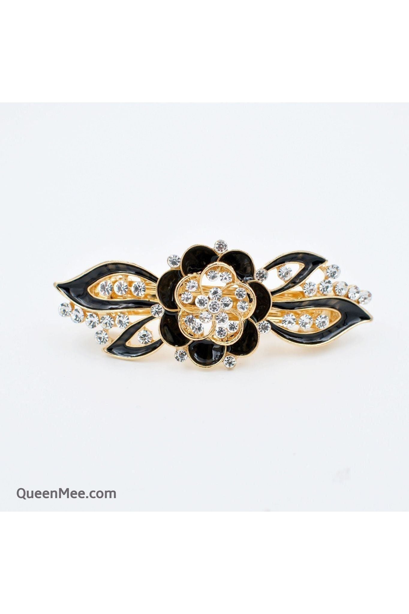Flower Hair Clip In Enamel 5060801173179