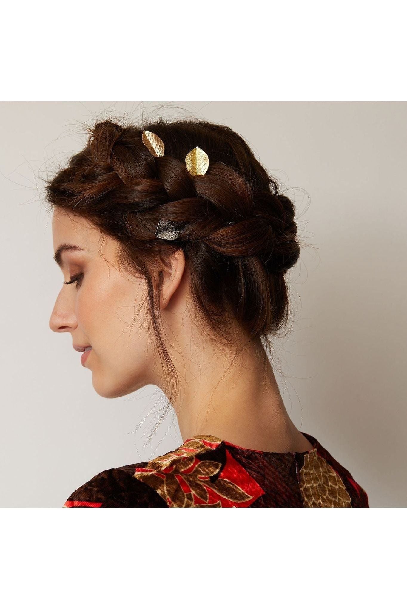 Leaf Hair Clips Set Of 3 5060801172042