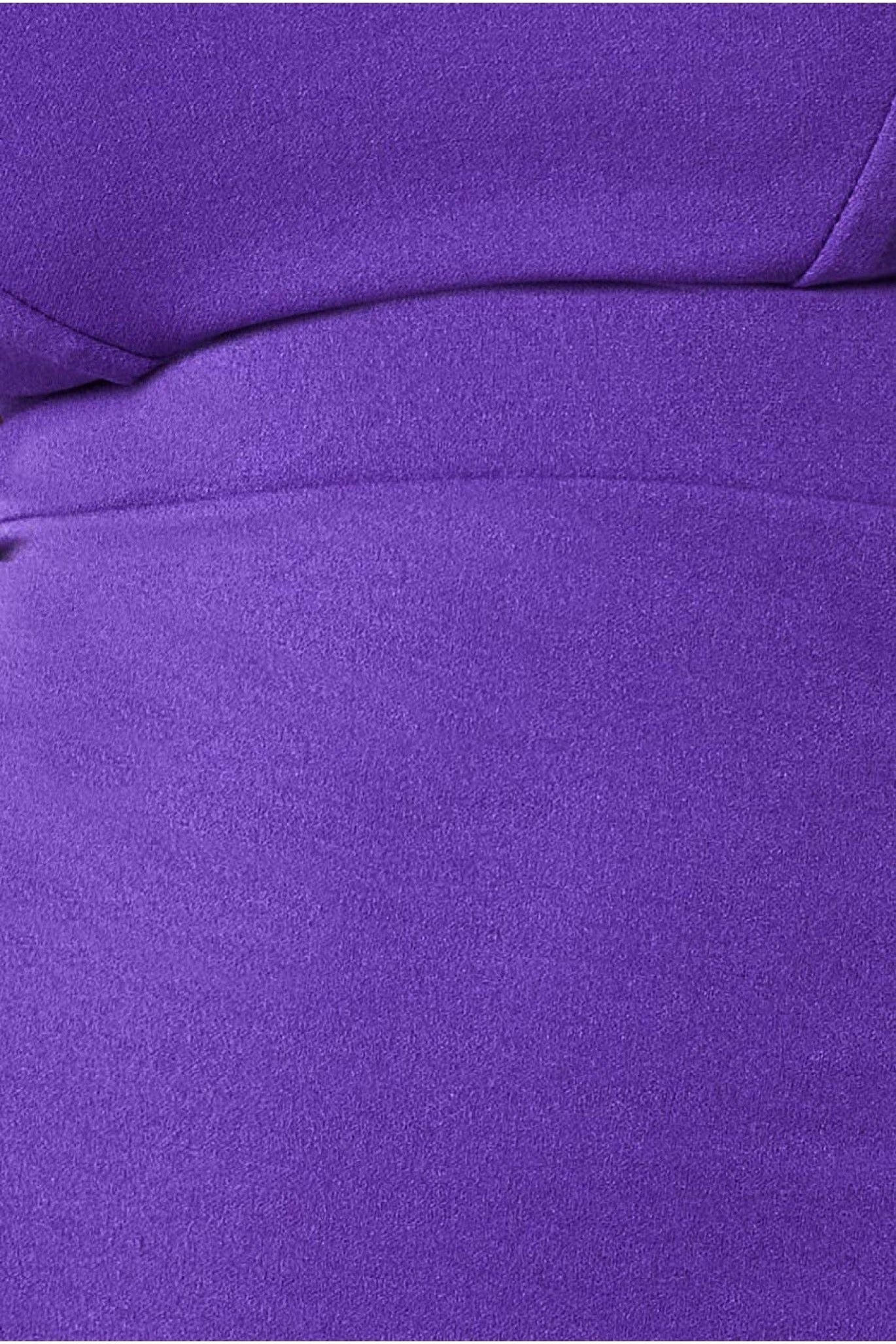 Bandeau Maxi With Thigh Split - Purple DR3585