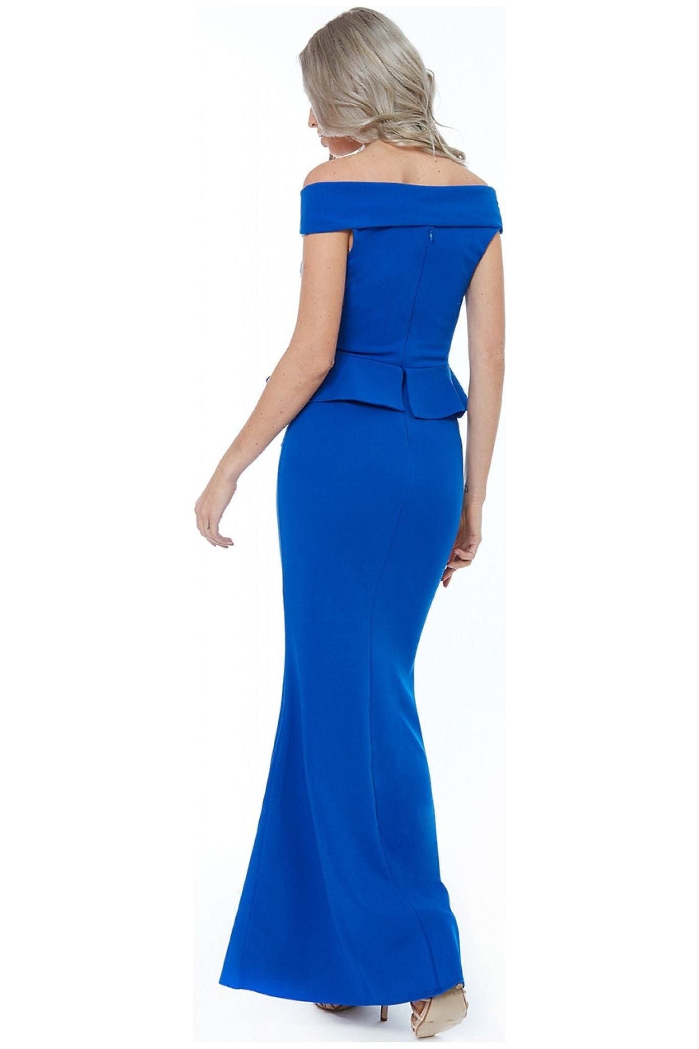 Bardot Crossover Maxi Dress - Vividblue DR2006
