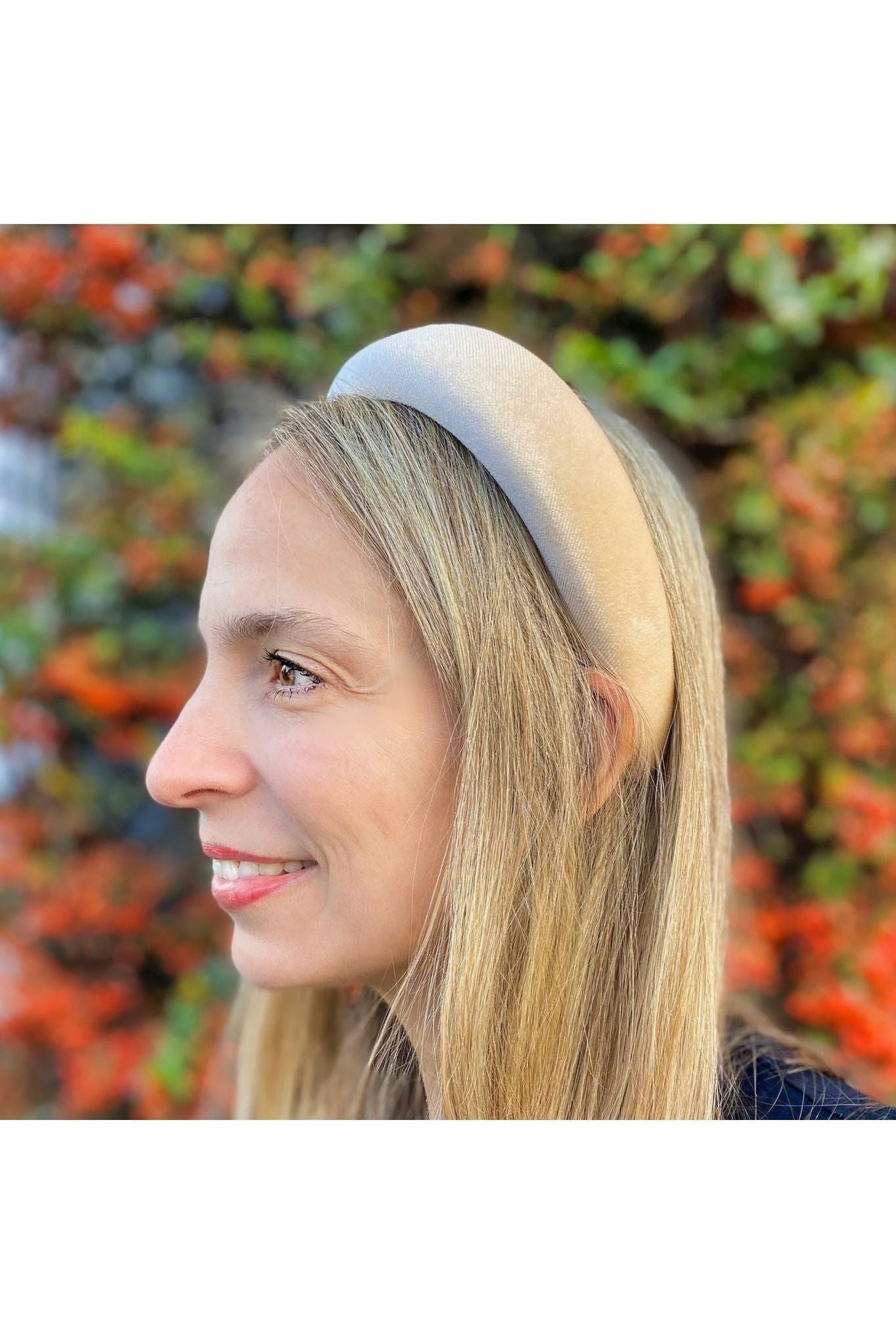 Padded Headband In Velvet 5060801171601