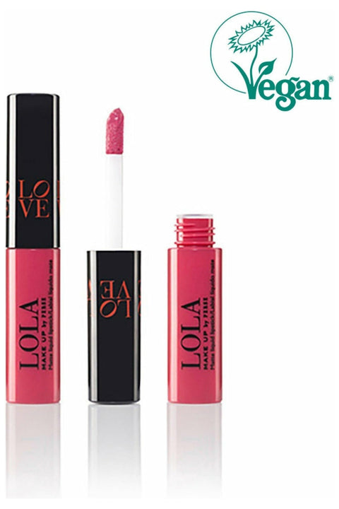 Matte Liquid Lipstick Love Collection - Strawberry Peck by Lola Make up