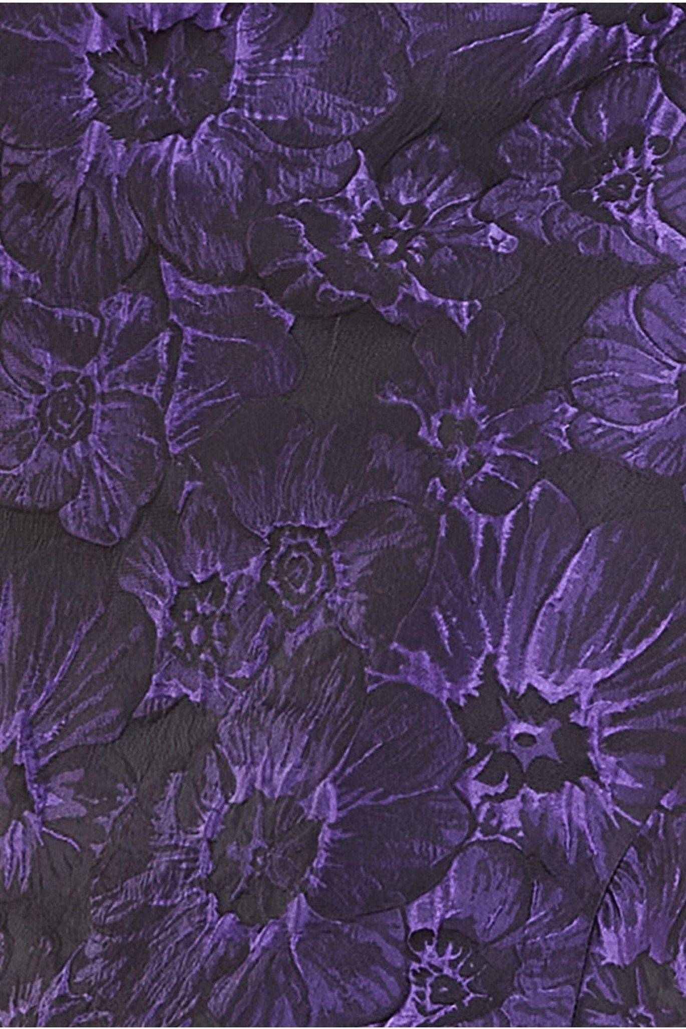 Bardot Jacquard Maxi Dress - Purple DR3474