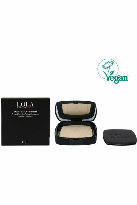 Matte Silky Finish Pressed Powder - Pale skin tone by Lola Make up