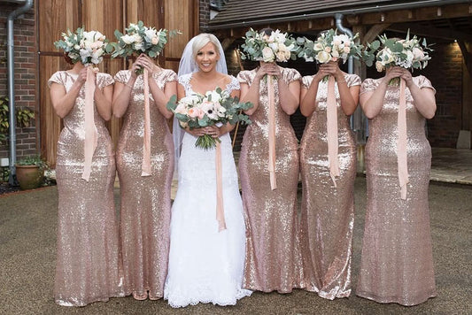 Bride Squad: Choosing the Perfect Fitted Bridesmaid Dresses