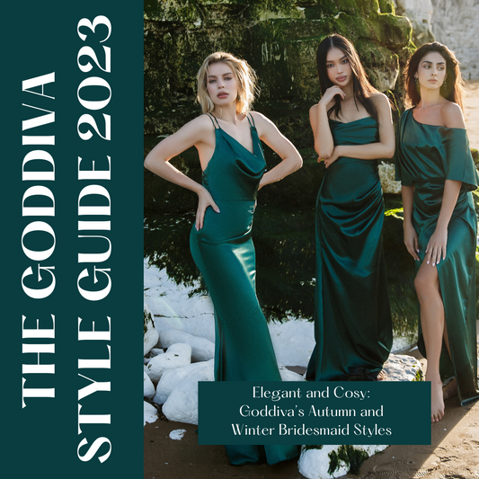 Elegant and Cosy: Goddiva’s Autumn and Winter Bridesmaid Styles
