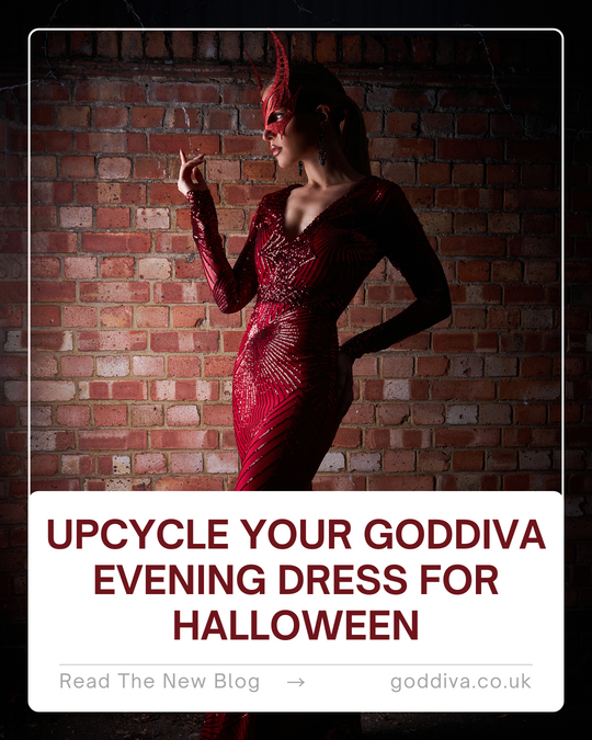 Upcycle Your Goddiva Evening dress for Halloween