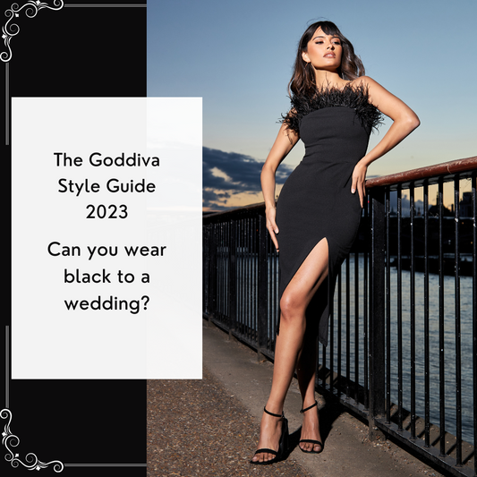 Can you wear black to a wedding?