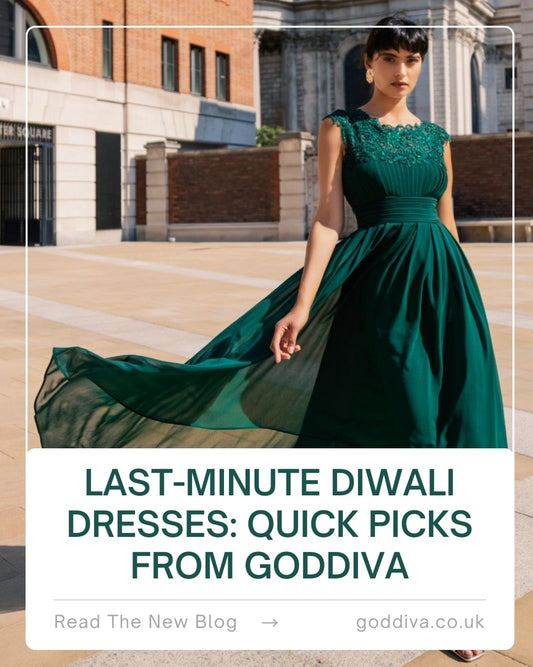 Last-Minute Diwali Dresses: Quick Picks from Goddiva