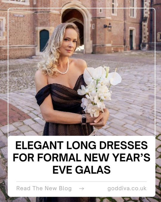 Elegant Long Dresses for Formal New Year’s Eve Galas