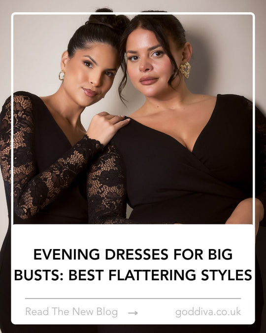 Evening Dresses for Big Busts: Best Flattering Styles