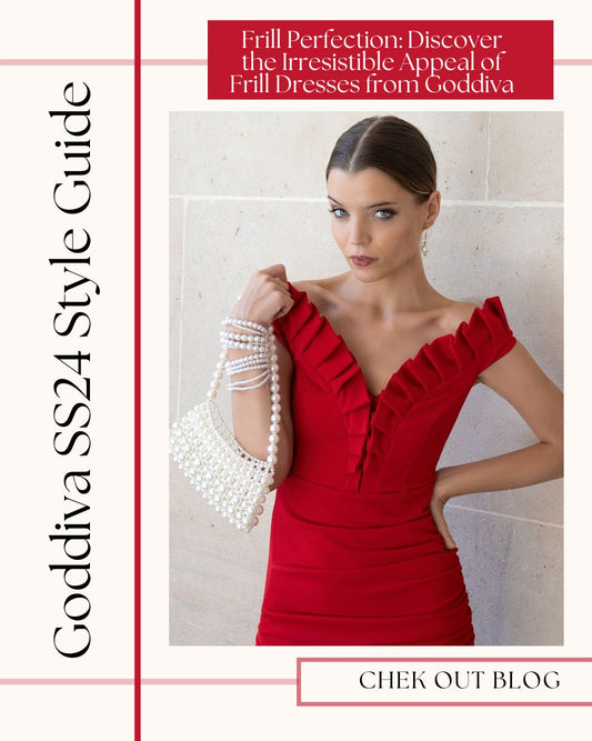 Frill Perfection: Discover the Irresistible Appeal of Frill Dresses from Goddiva