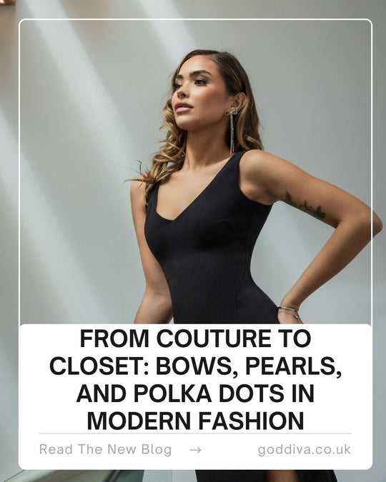 From Couture to Closet: Bows, Pearls, and Polka Dots in Modern Fashion
