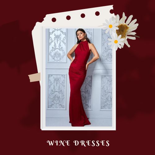 Hottest wine dresses to rock in 2022