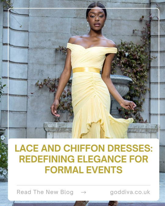 Lace and Chiffon Dresses: Redefining Elegance for Formal Events