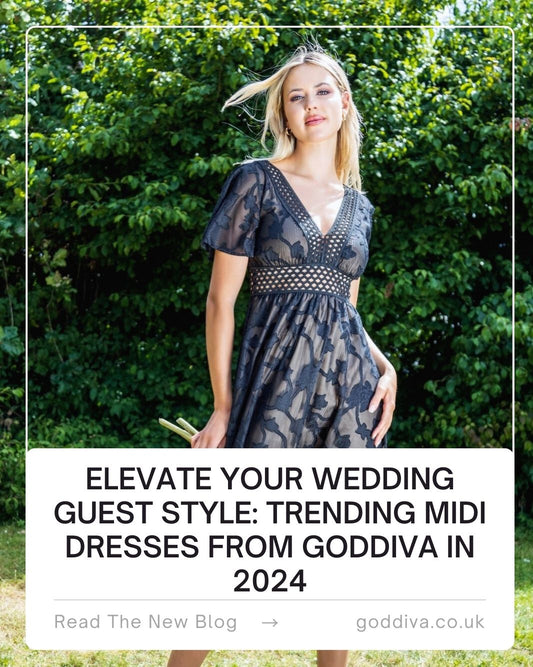 Elevate Your Wedding Guest Style: Trending Midi Dresses from Goddiva in 2024