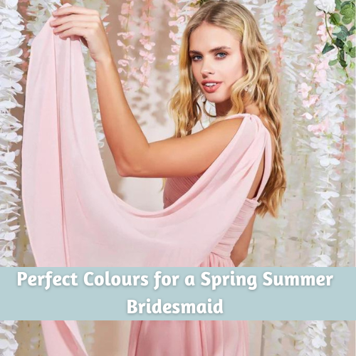 Goddiva’s Perfect Colours for a Spring Summer Bridesmaid