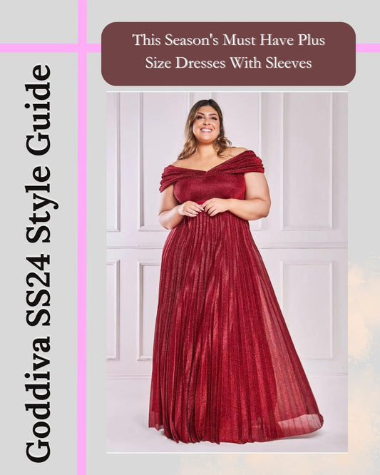 This Season's Must Have Plus Size Dresses With Sleeves - Get The Look