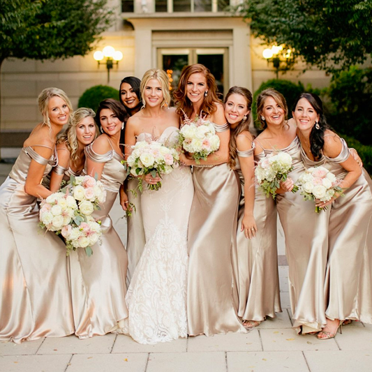 Satin Bridesmaid Dress Ideas For 2021