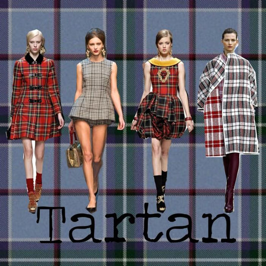 Totally Tartan with trendy trousers skirts and blazers