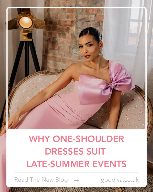 Why One-Shoulder Dresses Suit Late-Summer Events