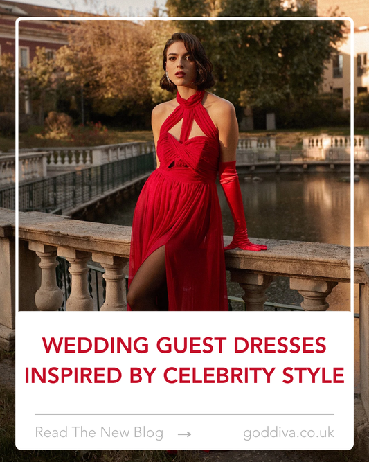 Wedding Guest Dresses Inspired by Celebrity Style