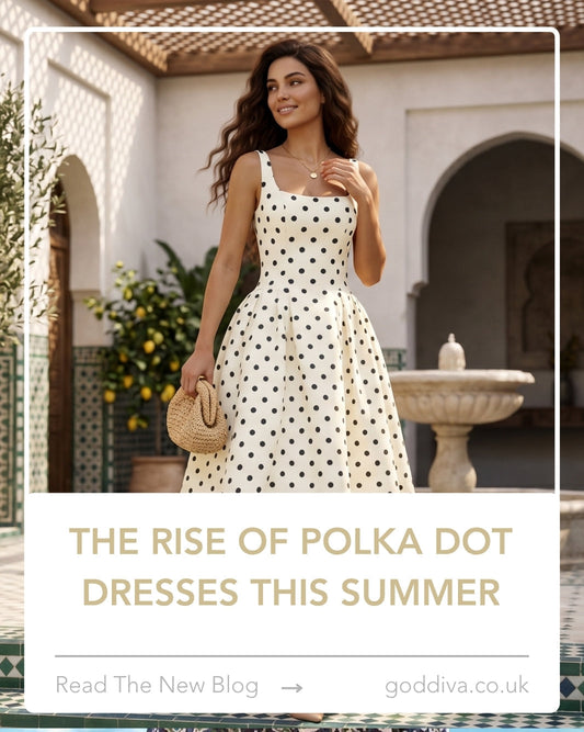 The Rise of Polka Dot Dresses This Summer