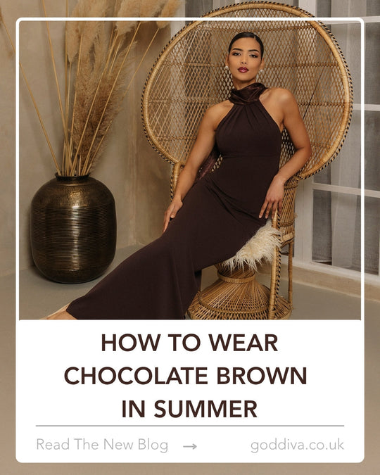 How to Wear Chocolate Brown in Summer